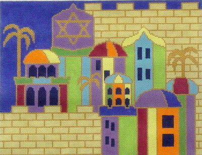 Bright City (Handpainted by Fleur de Paris)