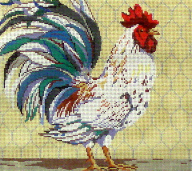 Rooster Wire  (Handpainted by Birds of a Feather)