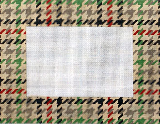 Gun Check Picture Frame  (Handpainted by Associated Talent)