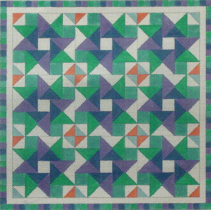 Pinwheel Stars  (handpainted by Susan Roberts)*Product may take longer than usual to arrive*