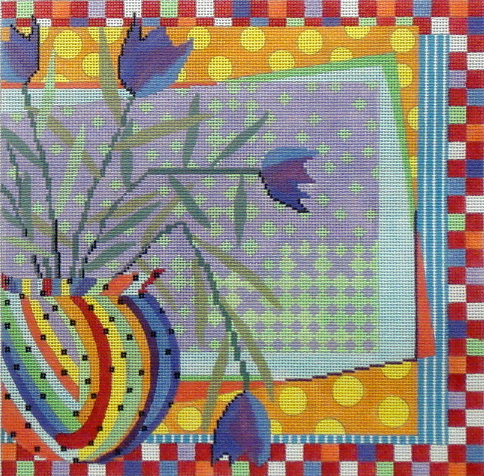 Still Life   (Hand painted needlepoint canvas by Penny McLeod)*Product may take longer than usual to arrive*