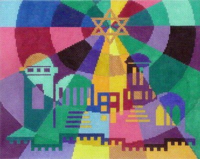 Prism City (Handpainted by Fleur de Paris)*Product may take longer than usual to arrive*