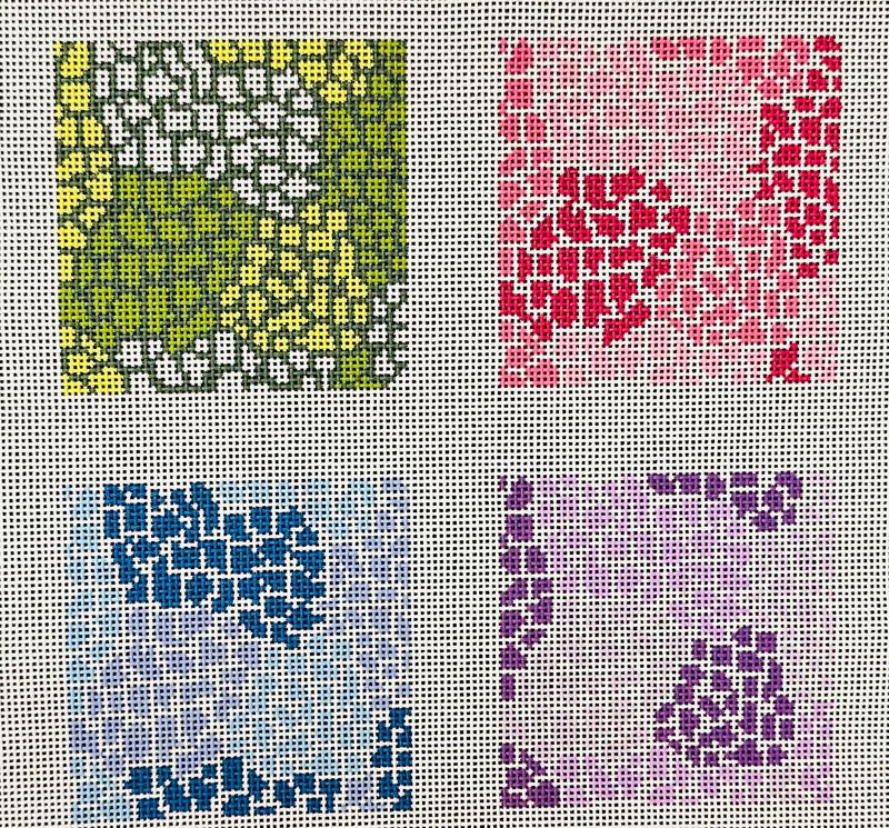 Hydragea Coasters   (Handpianted by KTG)