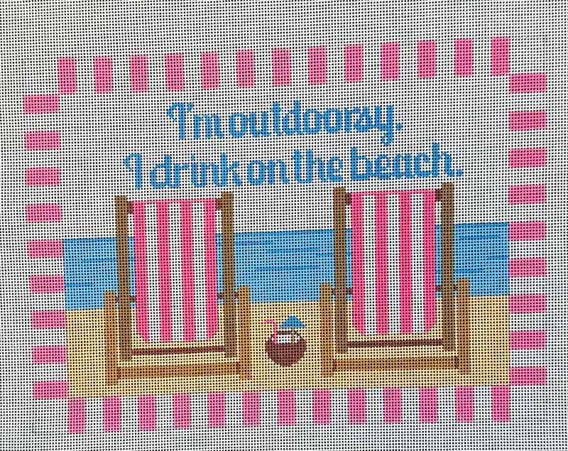 Outdoorsy  (Handpainted by Rachel Donley)