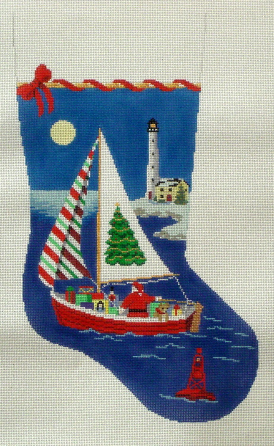 Sailing Santa    (handpainted from Susan Roberts)