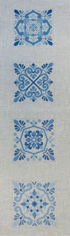 Talavera Tiles Coasters -Set of 4  (Handpainted by Susan Roberts)