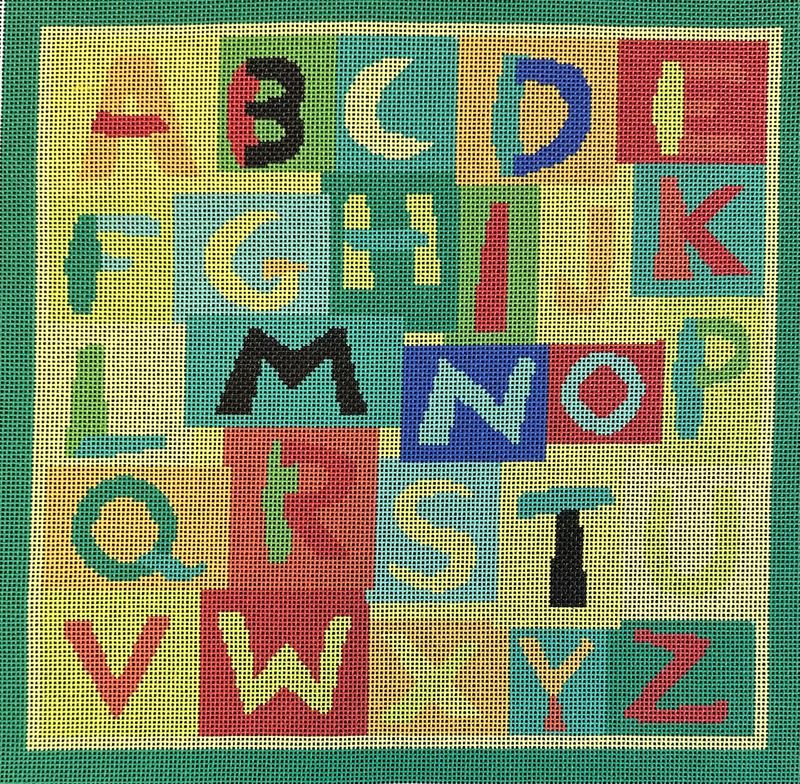Alphabet Canvas  (Handpainted by KCN)
