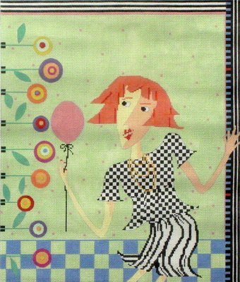 Party Girl   (hand painted by Penny McLeod)