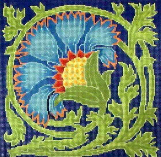 Art Nouveau    (Handpainted by Brenda Stofft Designs)