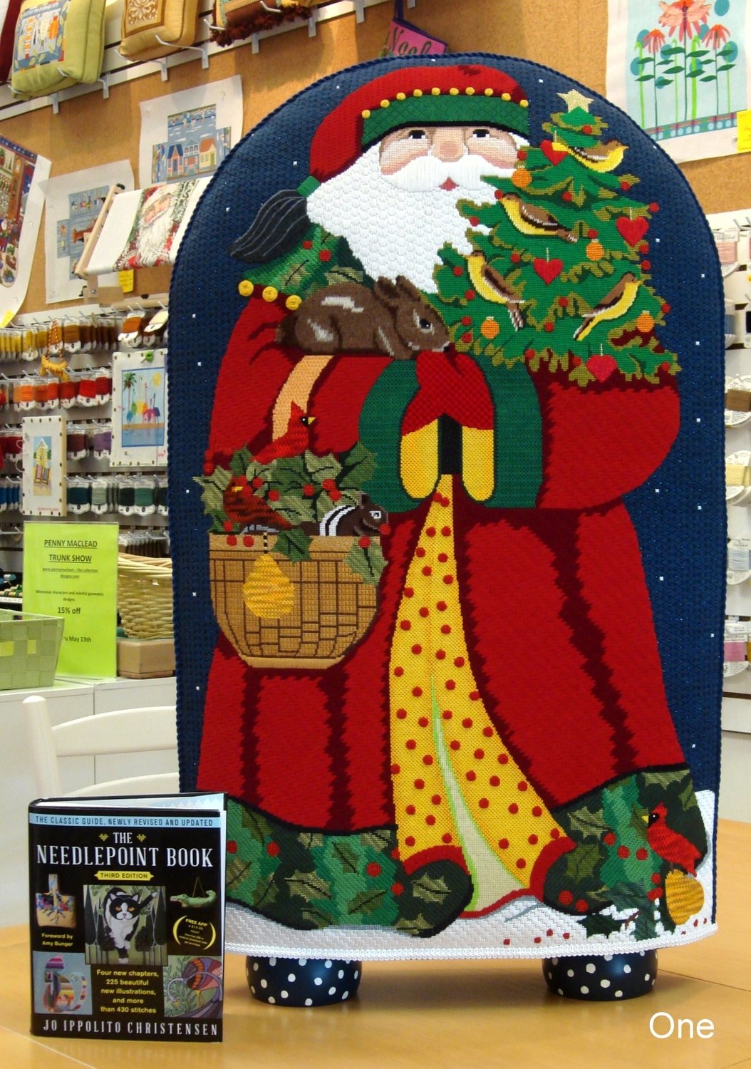 Fireside Santa, front, by Mellisa Shirley *Product may take longer than usual to arrive*