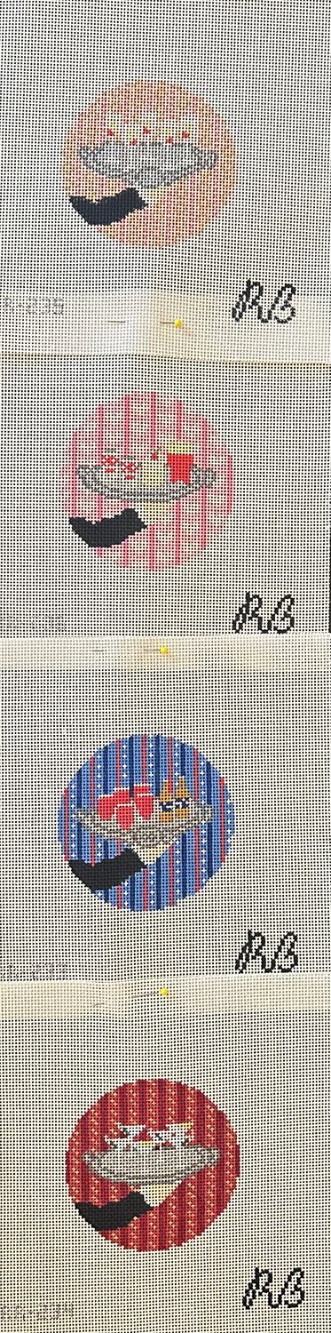 Butter Trays Coasters  (Handpainted by Rachel Barri)