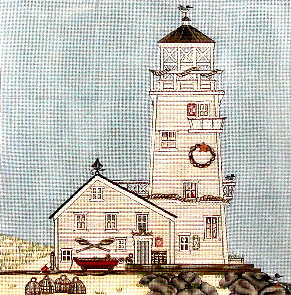 Lighthouse   (Handpainted by Painted Pony)