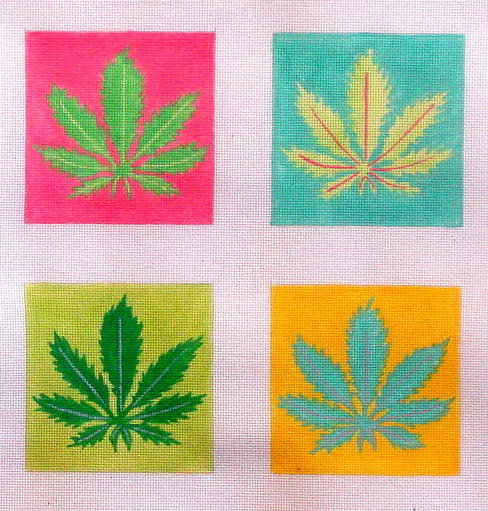 Plant Coasters     (Hand Painted by Kate Dickerson)*Product may take longer than usual to arrive*