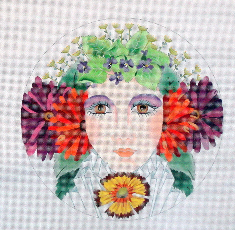 Floral Girl Summer (handpainted by Dede) Floral Girl Summer (handpainted by Dede)