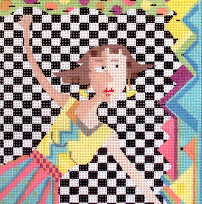 "Off Balance"   (Handpainted by Penny MacLeod)