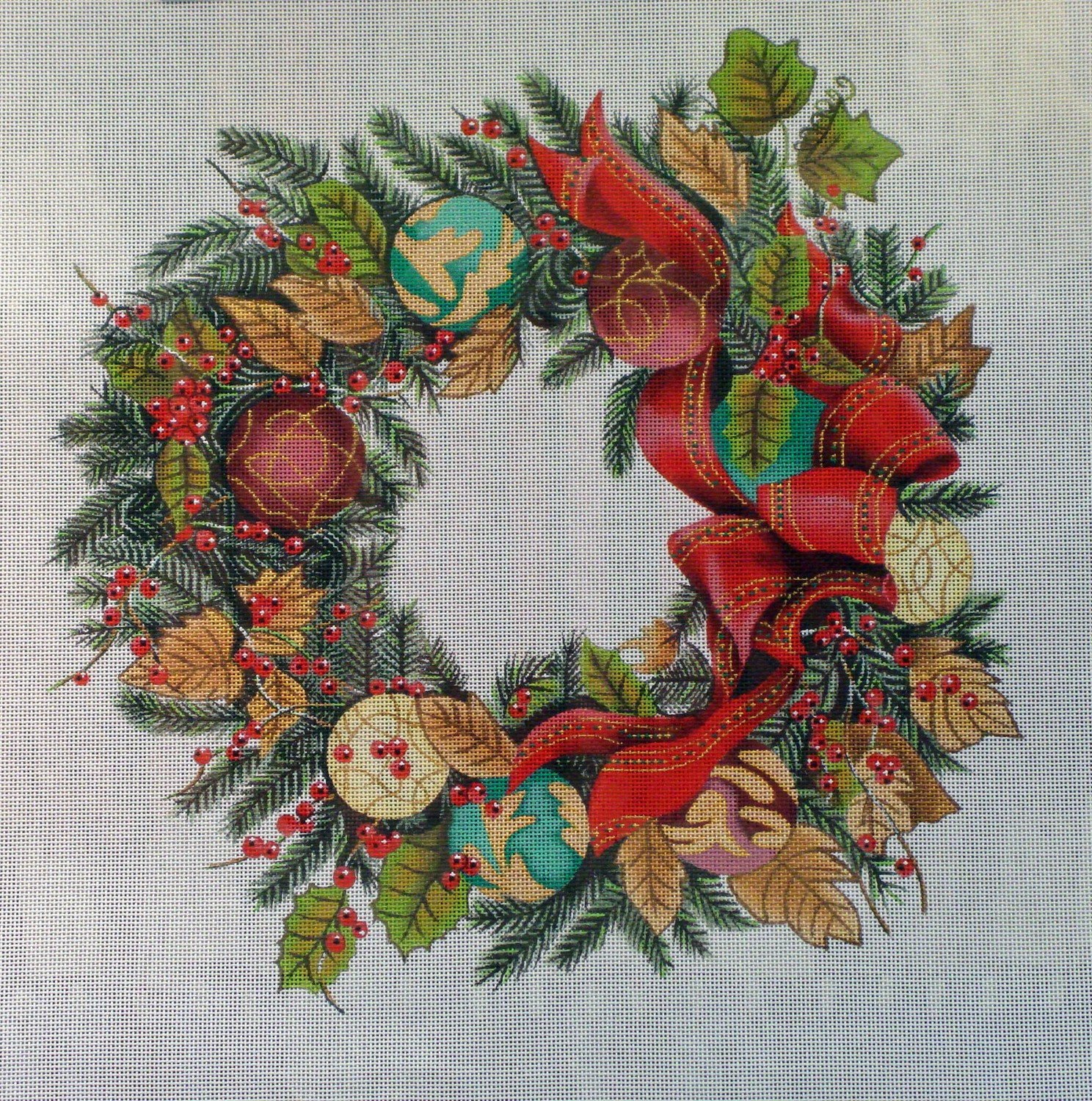 Ornament Wreath (handpainted from Trubey Designs) Ornament Wreath (handpainted from Trubey Designs)