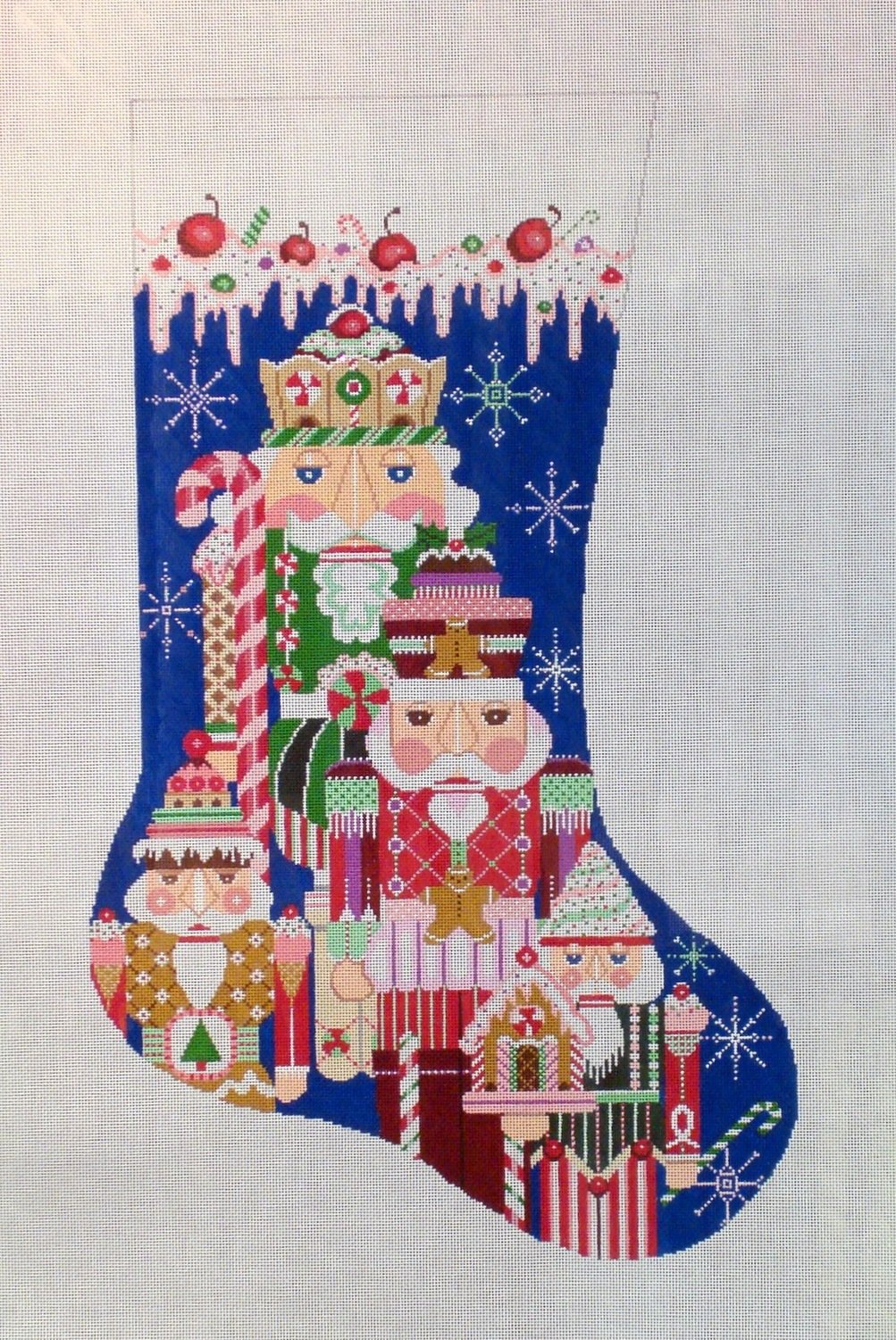 Sweetest Nutcrackers Stocking (Handpainted by Shelly Tribbey Designs)*Product may take longer than usual to arrive*