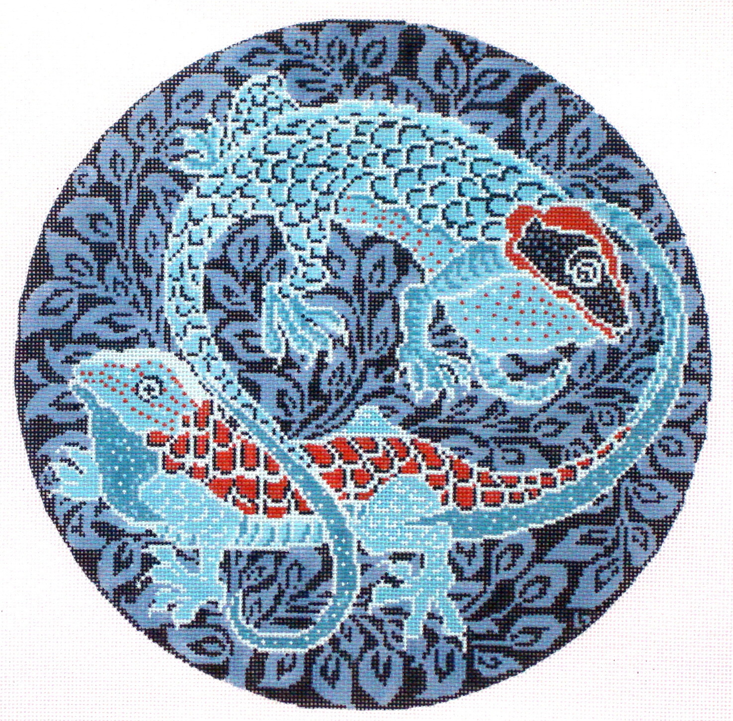 Lizards Circular    (handpainted from Barbara Russell)*Product may take longer than usual to arrive*