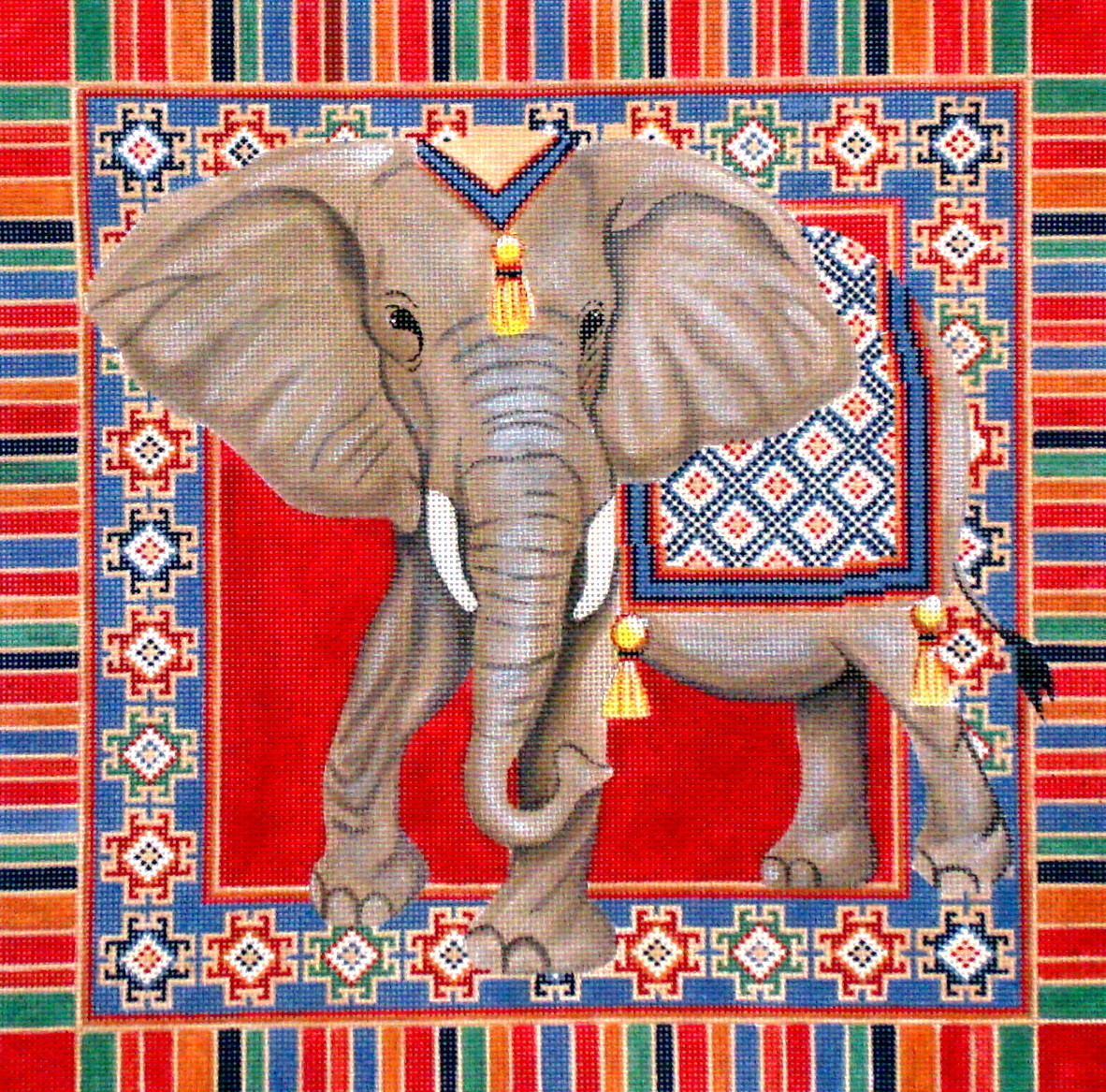 Elephant    (hand painted by Canvasworks)