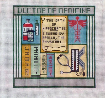 Doctor (Large)    (Handpainted by Magic Needle, Inc)