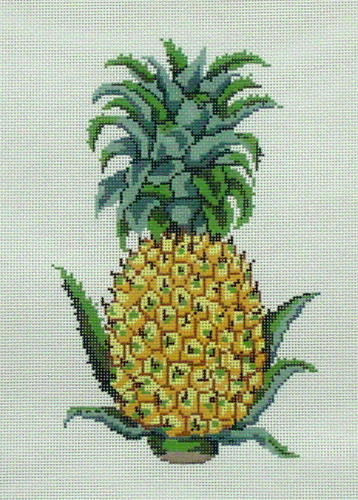 Pineapple         (handpainted by All About Stitching)