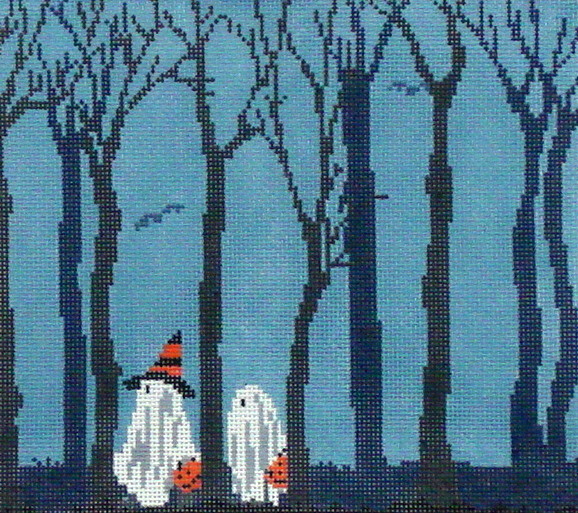 Trick or Trees    (handpainted by Scott Church)*Product may take longer than usual to arrive*