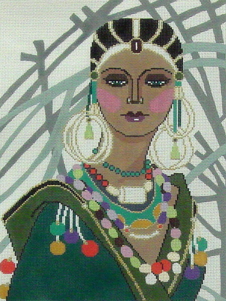 Niya  (Handpainted by Barbara Russell)