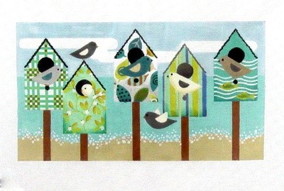 Beach Birds (stitch guide included) (handpainted by Melissa Shirley)*Product may take longer than usual to arrive*