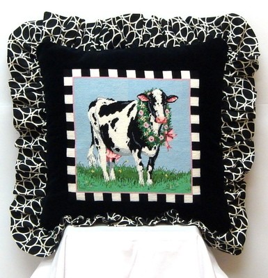 Blossom Cow (Handpainted by Sandra Gilmore Designs) Finished Model Shown