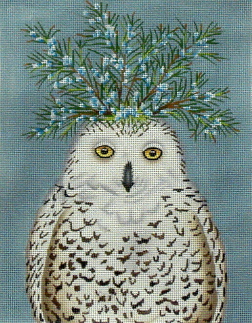 Snowy Owl   (Handpainted by Melissa Shirley)