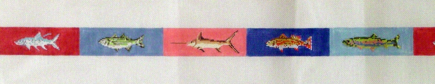 Multi Fish Belt (Handpainted by Voila)