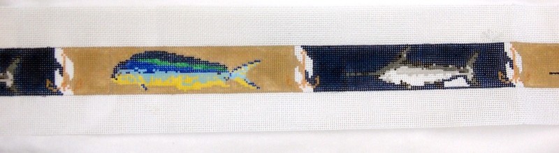 Deep Sea Camel Belt  (Handpainted from Walker Street Designs)