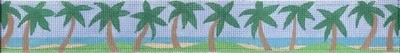 Palm Beach Belt (Handpainted by Jane Nichols Designs)