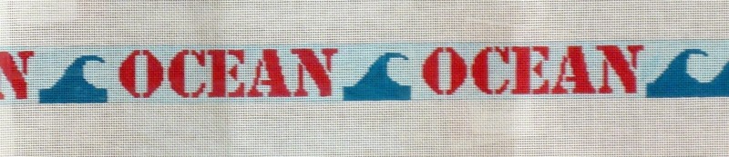 Ocean Belt  (Handpainted by HSN Designs)