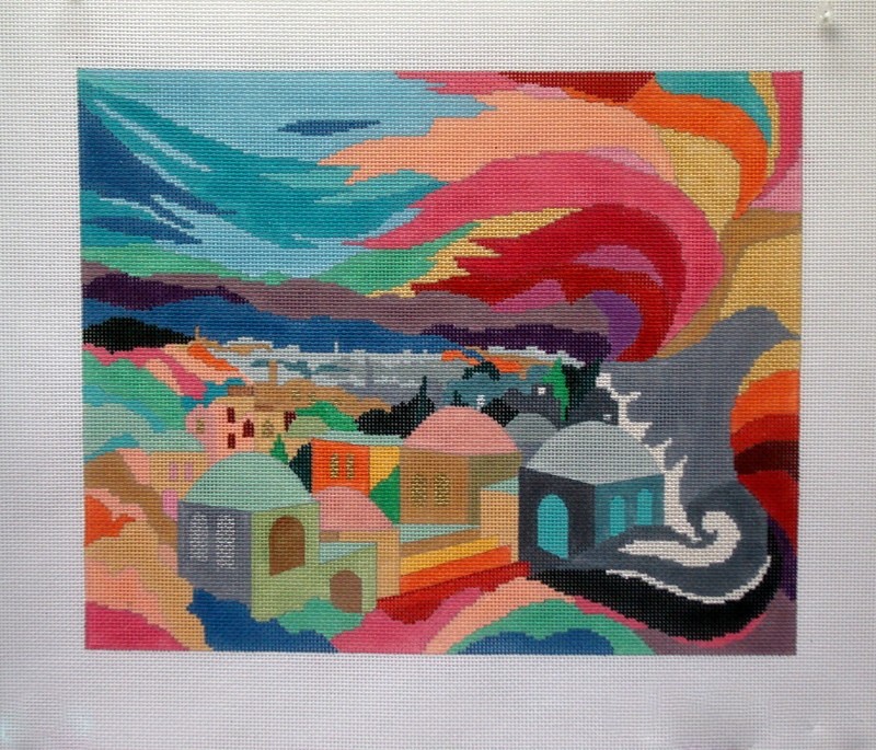 Peace and Love ll Tallis Bag  (Handpainted by Bracha Lavee Designs)