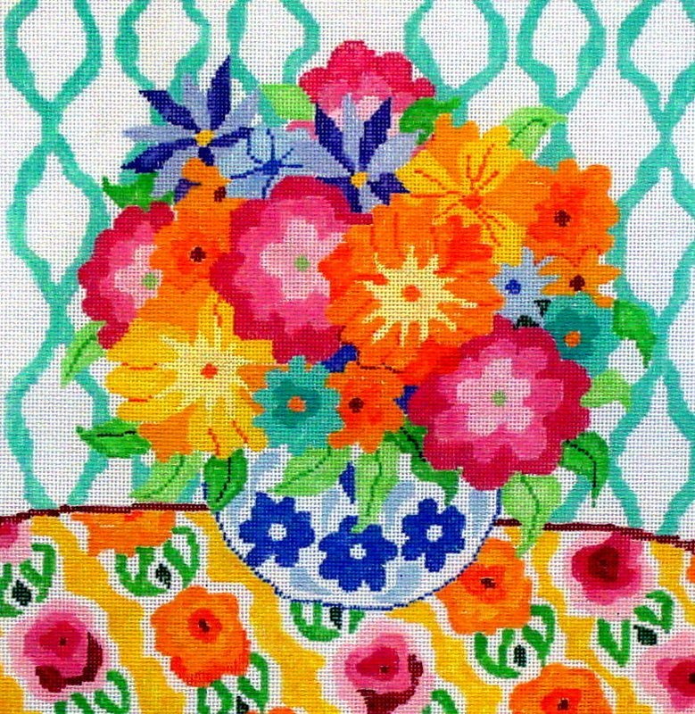 Matisse Table 2   (Handpainted by Jean Smith)