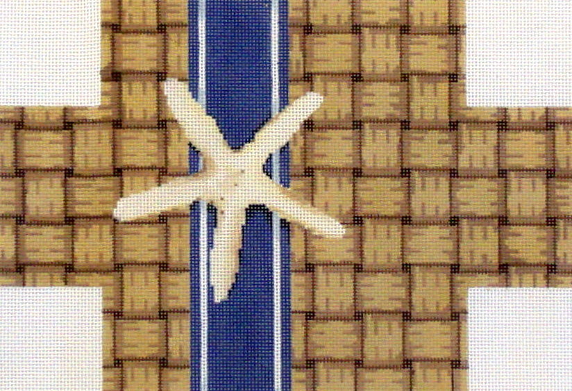 Wicker/Starfish Brick Cover  (Hand Painted by Associated Talent)