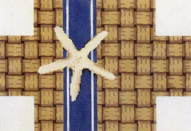 Wicker/Starfish Brick Cover  (Hand Painted by Associated Talent)