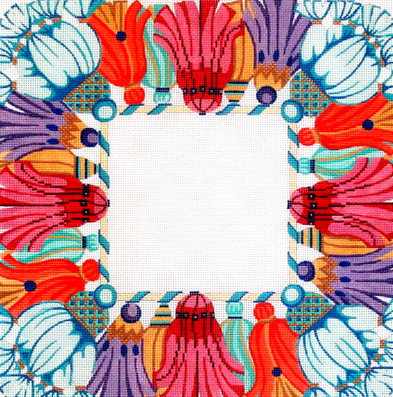 Tassels   (Handpainted by Alice Peterson)