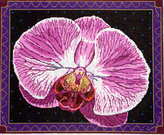 Singapore Orchid    (Handpainted by Barbara Russell)