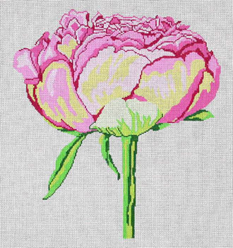 Regal Peony  (Handpainted by Jean Smith