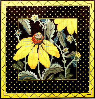Yellow Echinacea   (Handpainted by Whimsy & Grace Designs)