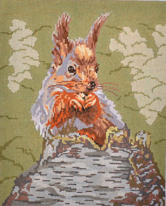 Squirrel   (Handpainted by Barbara Russell Designs)