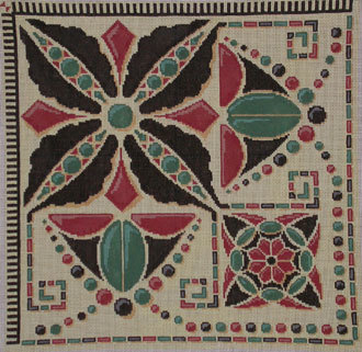 Victorian Sampler  (Handpainted by Dream House Ventures)