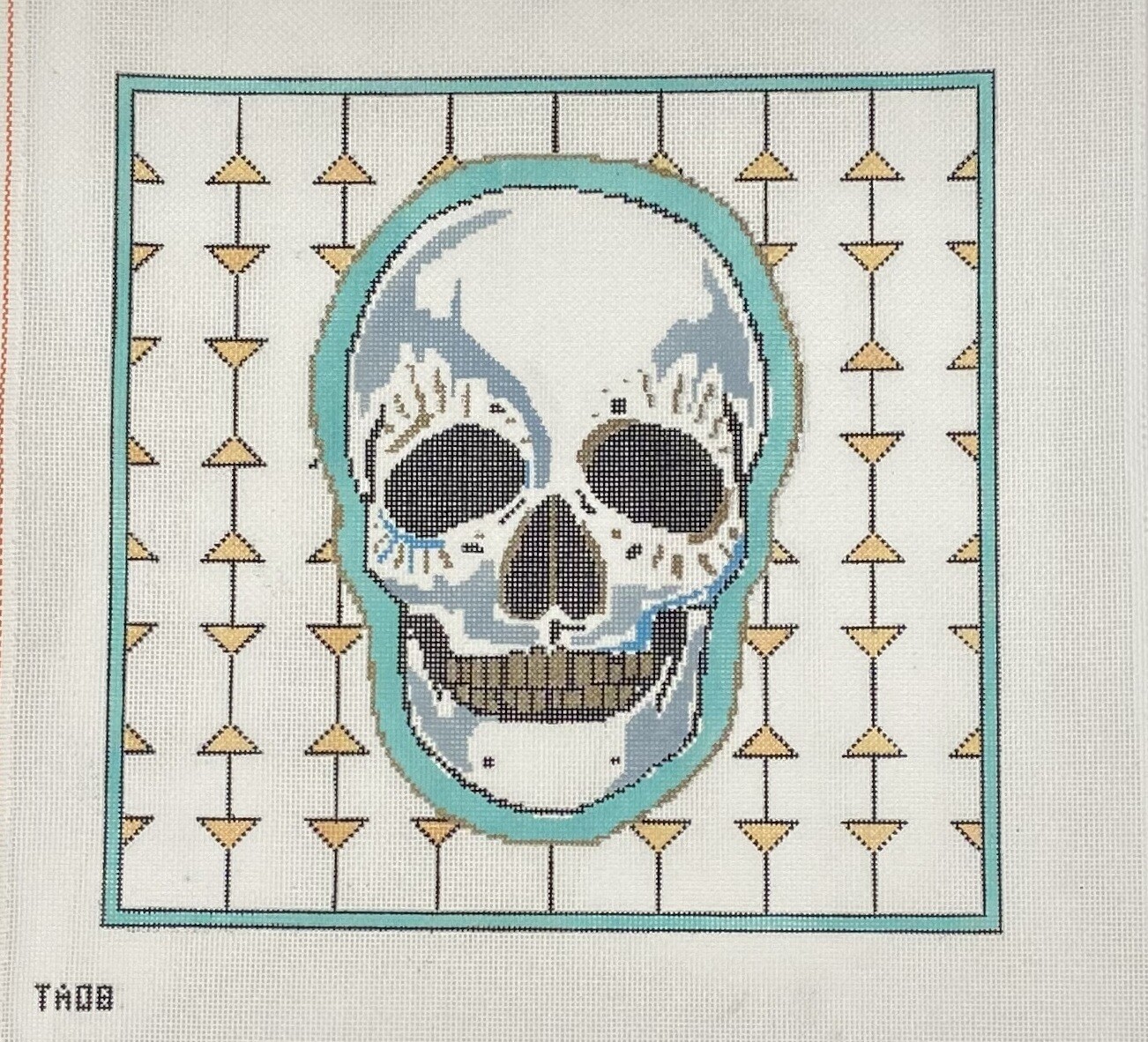 Skull Canvas   (Handpainted by KCN Designs)