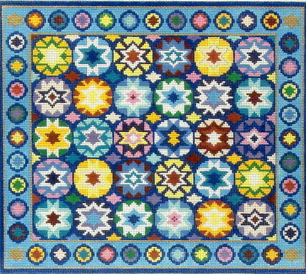 Mille Stelle Tallis  (Handpainted by Susan Roberts)