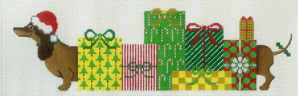 Princess & Her Packages (Handpainted by JP Needlepoint) Princess & Her Packages (Handpainted by JP Needlepoint)
