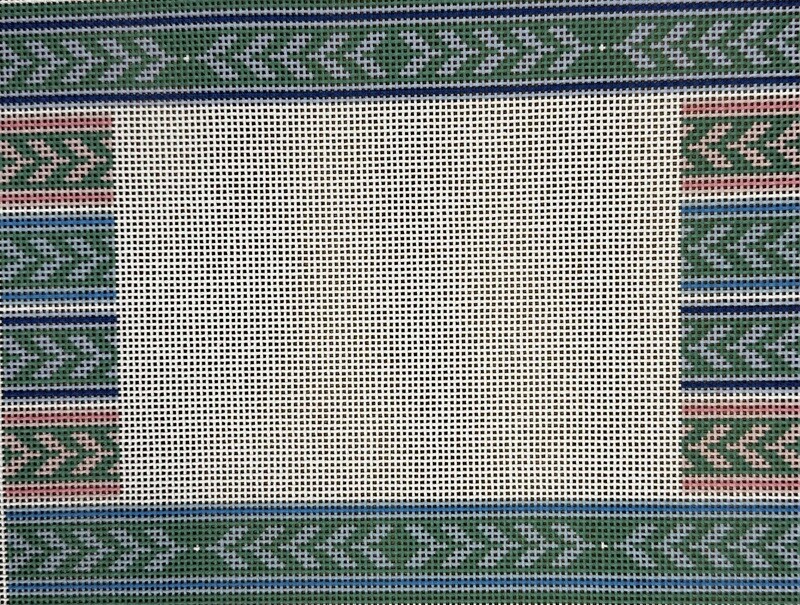 Summer Trellis Picture Frame  (Handpainted by A. Fisher)