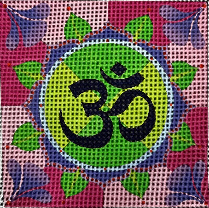 OM  (Handpainted by Zecca)