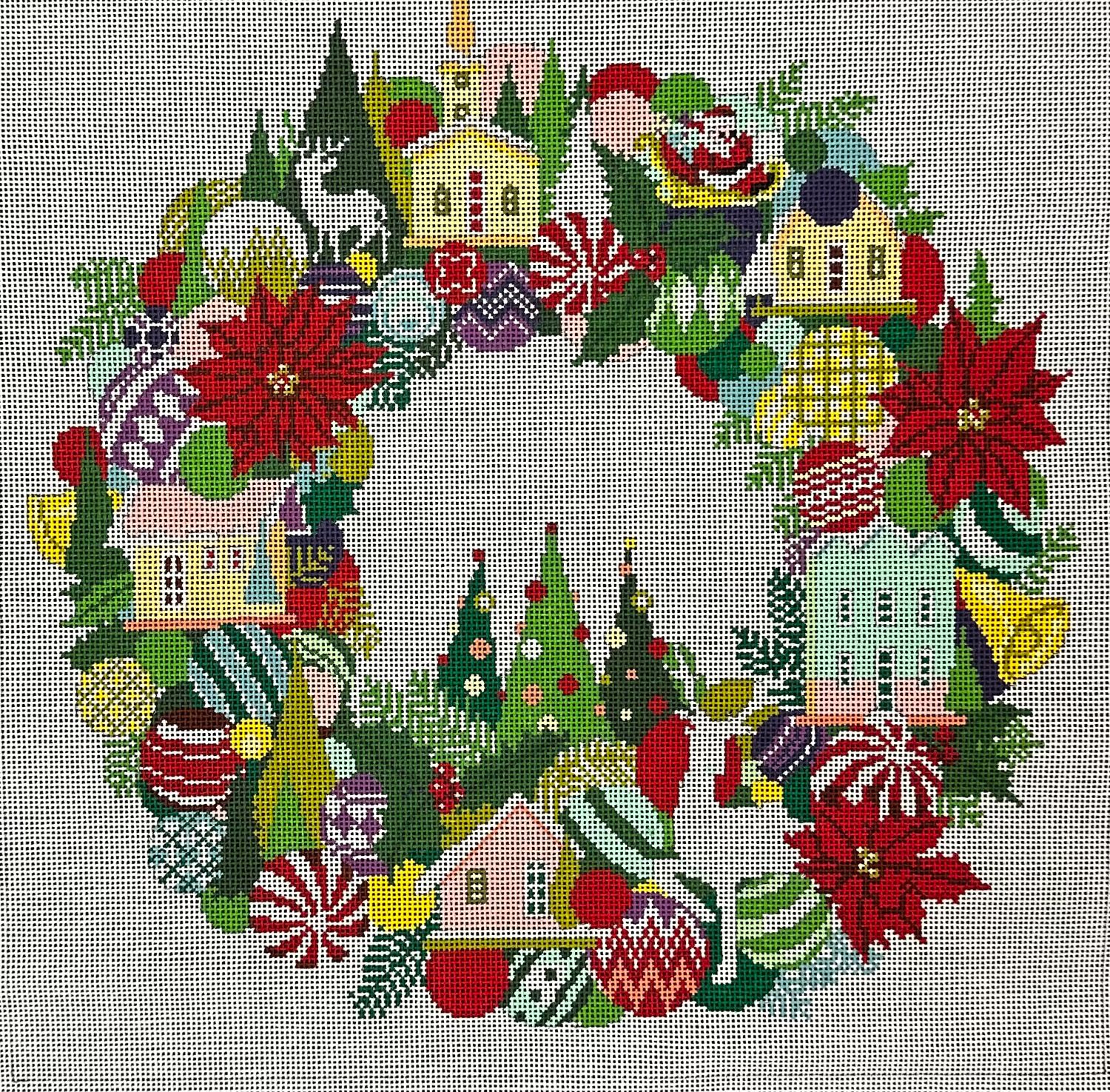 Christmas Wreath (Handpainted by ASIT) Christmas Wreath (Handpainted by ASIT)